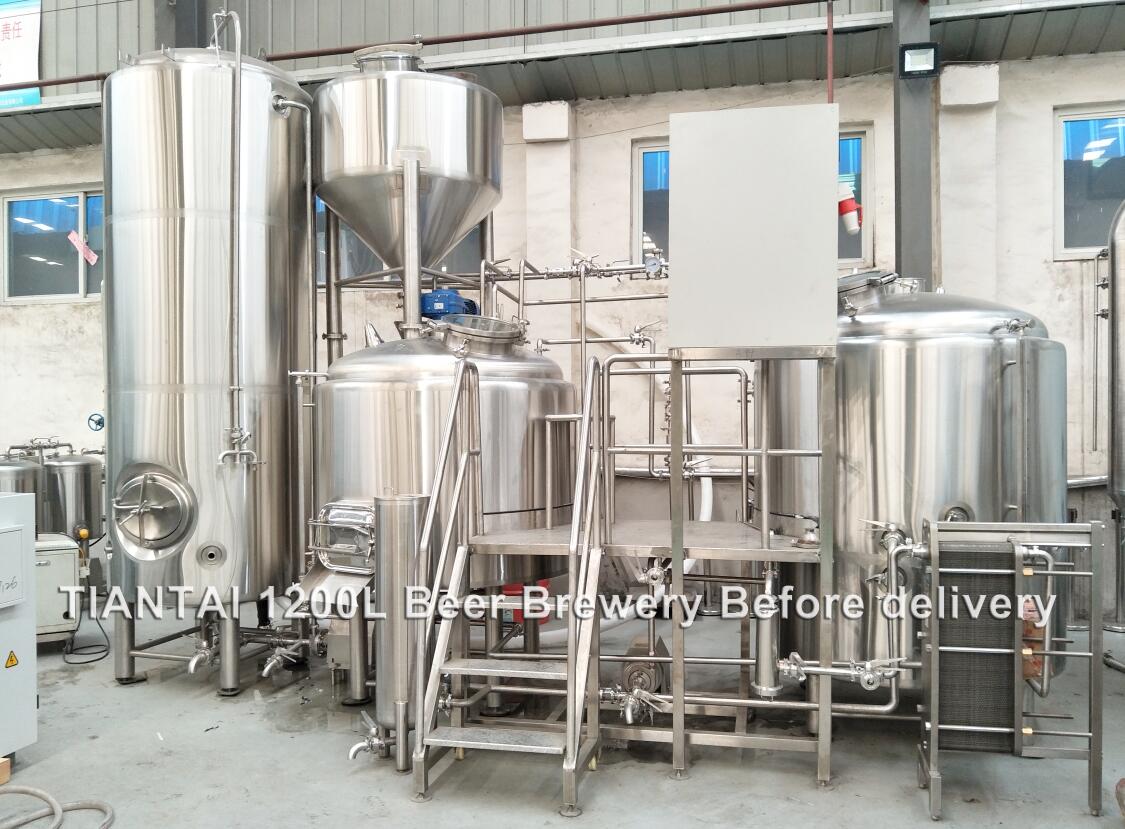<b>1200L brewery system shipping</b>